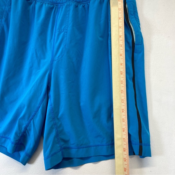 lululemon athletica Vibrant Blue Men's Athletic Shorts - Picture 9 of 13